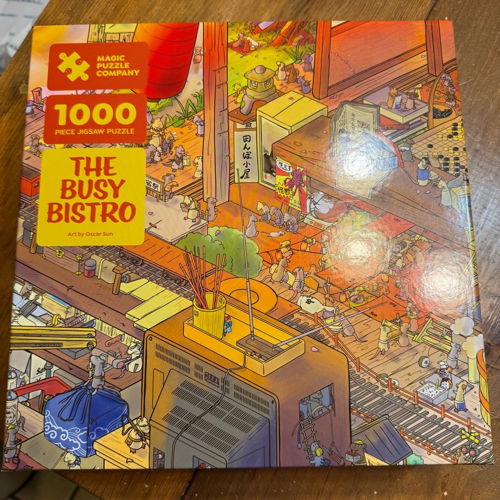 Magic Puzzle Company The Busy Bistro 1000 piece puzzle